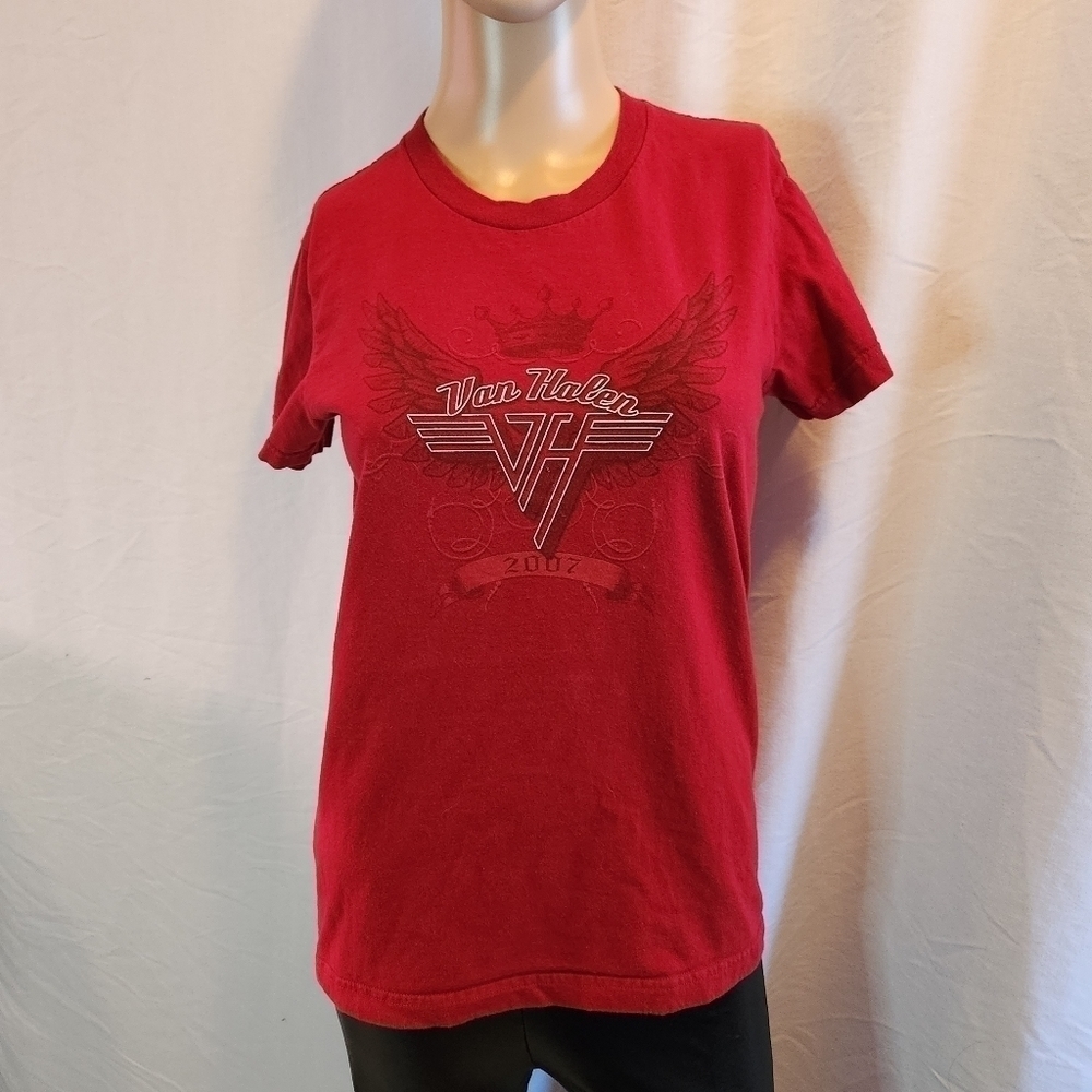 VAN halen band merch shirt retro
